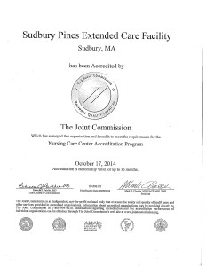 2014 Accreditation Certificate